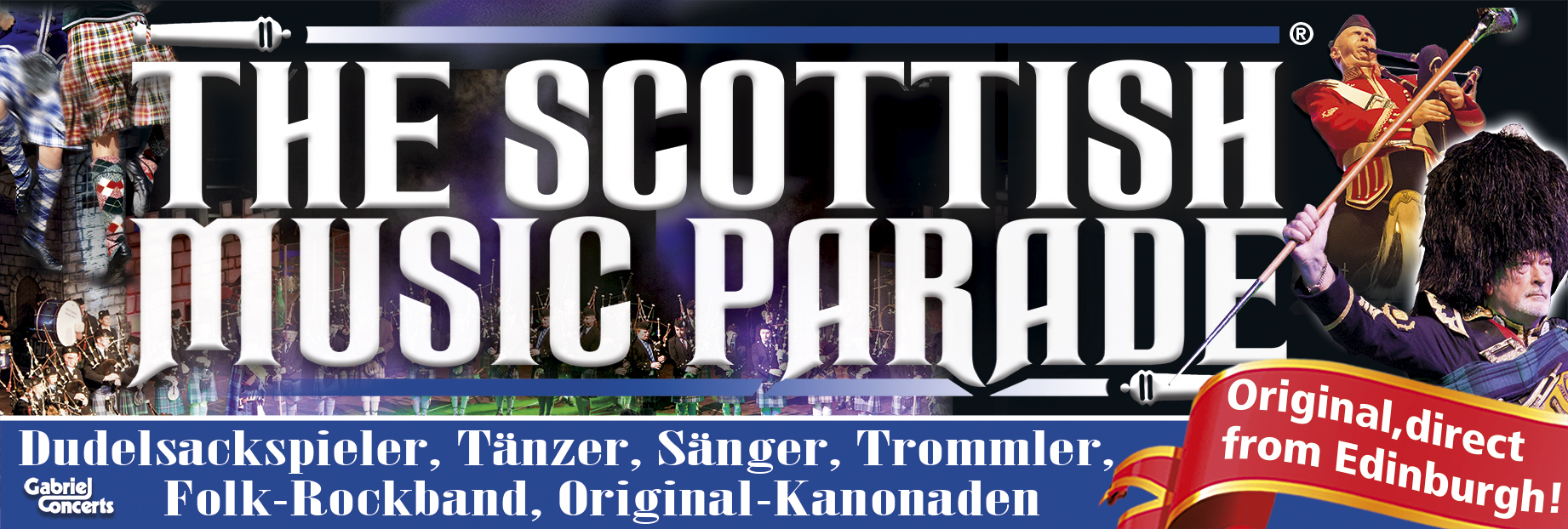 Tickets, Tickets, Konzertkarten Schottische Musikparade & The Scottish Musicparade